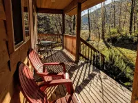 CozyCattail Cabin on our secluded coastal estuary woodland retreat