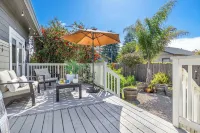 Seabright Oasis - Sunny Deck, 15min walk to Beach & Harbor
