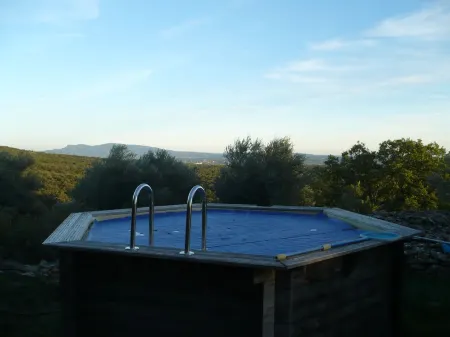 Typical 17th-Century Cevenol farmhouse at the heart of nature, outstanding view