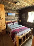 Rustic cabin high in the mountains close to Yellowstone, Tetons and Jackson Hole