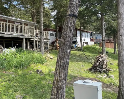 Cozy Cabin of the Ozarks Lake View Cabin 拉塞爾住宿飯店