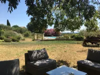 Le Vieux Pressoir, gîte for 4 people near Uzès, peaceful vacation in the countryside.