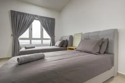 Beautiful 3B2B for 6 pax w Pool - Subang Jaya