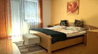 Spacious holiday apartment with terrace and garden