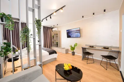Park Studio Cismigiu Gardens - Quiet Room - Smart Tv