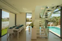 Luxury Villa Glass - 200 Meters from the Beach No6 - Villaer