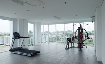 Minimalist Studio Apartment at Poris 88 with City View