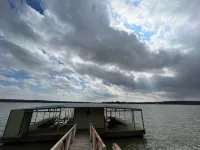 Lakefront Retreat with Pool,  on site Private Boat  Ramp and  2 slip dock.