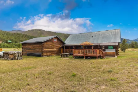 Authentic D-Log Cabin with Private Hot Tub - Charming Rustic Retreat