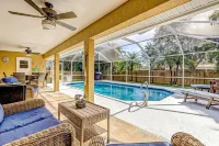 Fantastic home near beaches & docks with heated saltwater pool & office Hotels in Sebastian