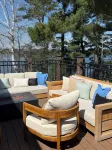 Luxury Lakeside Penthouse Lodge with Boatslip and Bunk Room!