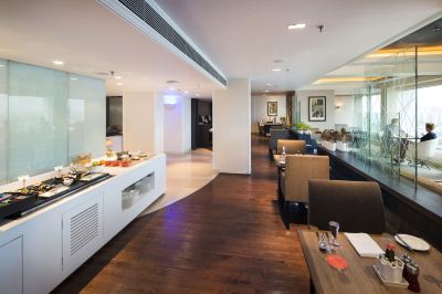 レストラン ル メリディアン グルガオン デリー NCRの写真