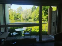 Hôtel l'Ile du Saussay - วิว