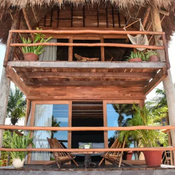 Blue Holbox Beach Front