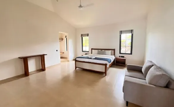 Beach villa Mandrem ocean with Seaview