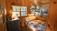 Waterfront Cabin on Thompson Lake - Enveloped by Serene Pines