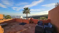 Sea view villa Costa del Sol - by the pool, 3 terraces near Estepona + Marbella