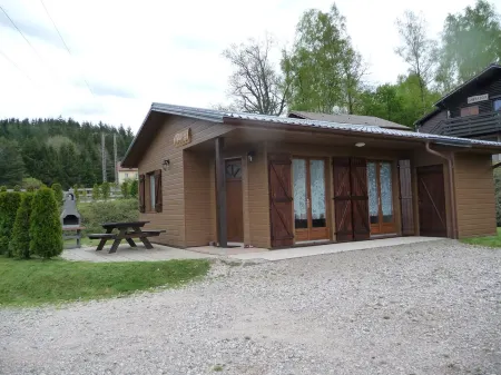 Nice little chalet at the foot of the Ballon d'Alsace close to all shops