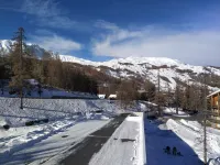 Studio 4 people Vars les Claux - 100m from the slopes and shops point show