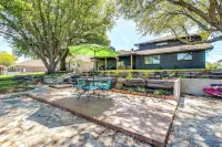 Rockstar waterfront lake house! Mid century modern with large 2 story party deck