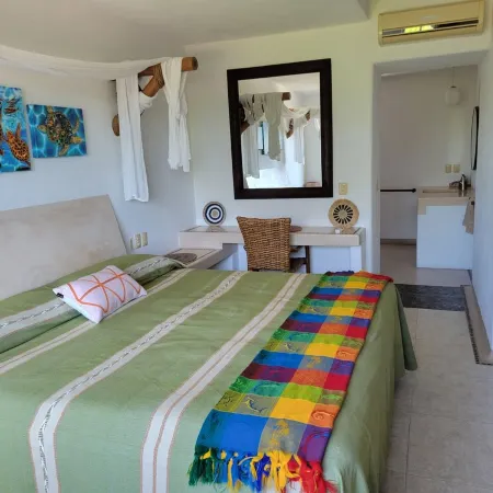 My Zihua Dream is a PENTHOUSE CONDO just steps from La Ropa Beach,  2 BR 3.5 BA