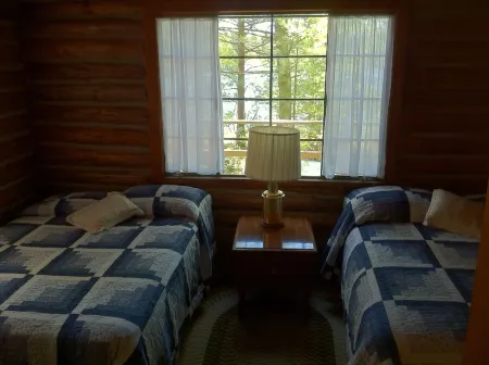 Lakeside Log Home, fireplace, snowmobile trails, parking, skiing, dog-friendly