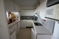 Fantastic view of the North Sea - on the beach promenade with a large balcony