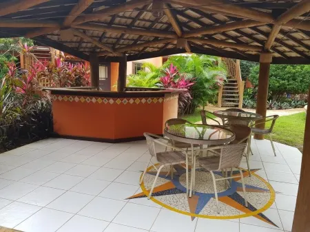 House located 200 m from the beach, leisure area, restaurants, bars and shops