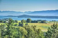 Flathead Lake Views: Scenic & Spacious Retreat! - parking