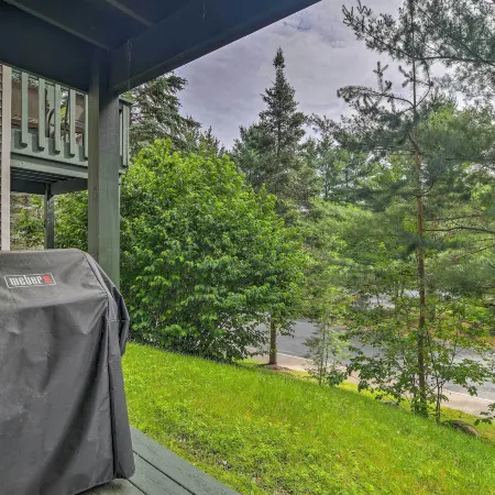 Lake Placid Gem w/ Patio & Views < 1 Mi to Beach!