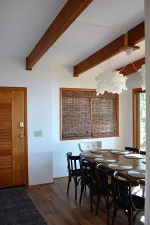 100' of Private Long Lake Frontage w/ Dock, Patio, and Amazing Sunsets!!!