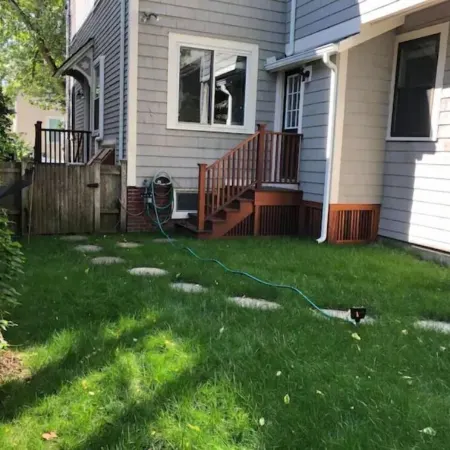 Quiet, private 1 bedroom garden apt near Harvard/MIT, sleeps 4 adults + 1 infant