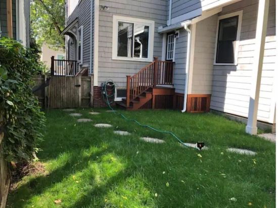 Quiet, private 1 bedroom garden apt near Harvard/MIT, sleeps 4 adults + 1 infant