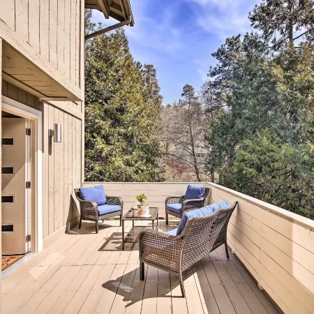 Crestline Cabin w/ Deck: 1 Mi to Lake Gregory
