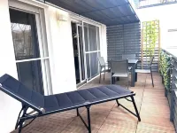 Beautiful apartment with terrace on the seafront