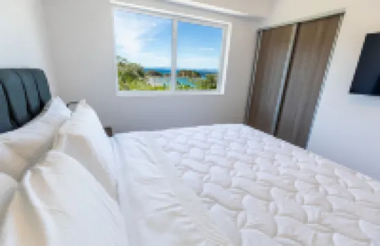 Families&Couples Deluxe Ocean-View Apt 2min walk Mantas Beach 1.5hr from SanJose