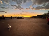 Gorgeously updated casita on beautiful, gated, desert horse property.