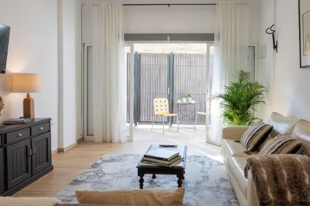 Oasis Urbano Elche - Terrace and Palm Grove Views