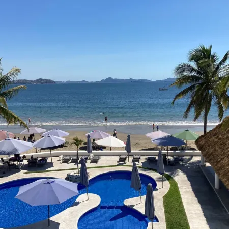 Breathtaking ocean front condominium in the gated community of Club Santiago