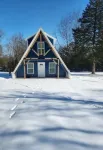 雪松林A字形度假屋