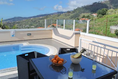 Tranquil Villa with Pool in Calheta ArcoView