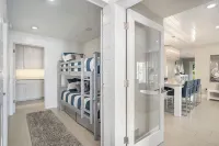 The Blue Oasis is located in the heart of downtown South Haven with water views.