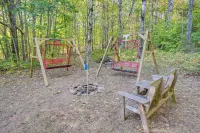 Hillside Home on 4 Wooded Acres by Sunday Lake - 3-Star