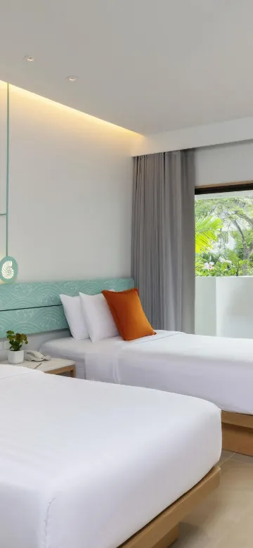 Premier Room 2 Single Beds, Garden View