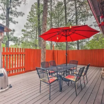 Ruidoso Cabin w/ Deck & Grill - Walk to Town!