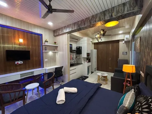 スペーシャス 1BHK フォー 6 ゲスト キング & ソファ ベッズ ジラクプール、チャンディガール、モハリ、トリシティ
