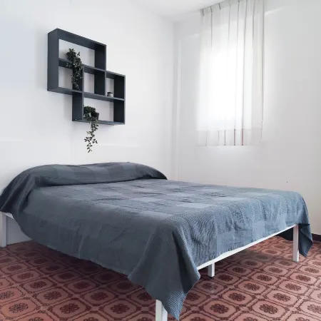 Studio with balcony and pool access