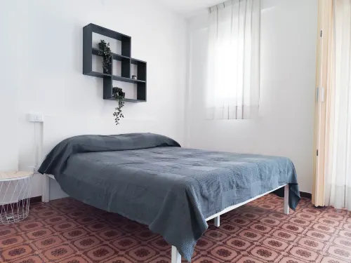 Studio with balcony and pool access