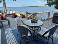 "Sunrise Cottage" Beautiful Lakefront Panoramic View W/ Hot Tub and Boat Dock - 4-Star