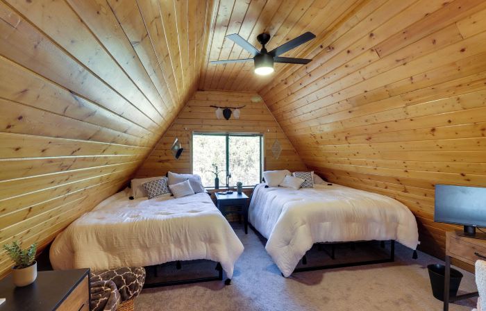 Decks + Fire Pit: Rustic-Modern Overgaard Cabin!